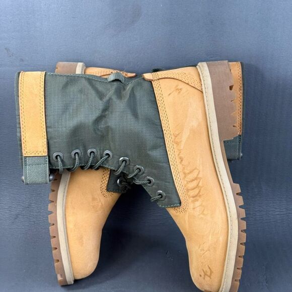 Timberland 6 Inch Premium Gaiter Boot Junior 'Wheat Green' youths size 4.5 - Picture 6 of 9